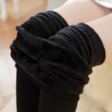 Judy N 女款冬季加絨打底褲 2入