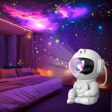 별빛 투영 무드등 오로라 라이트 어린이 선물 생일선물, 채색