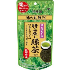 日本 伊藤園 特上蒸綠茶 靜岡縣產 深蒸工法 100g, 1個, 1個裝