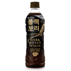 하이트진로 블랙보리 다크로스트 음료, 520ml, 50개