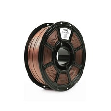 YUG PLA 絲綢線材 銀色 1.75mm, 精選絲綢紅銅色】1.75mm/1000g