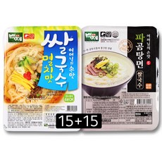 백제쌀국수 멸치 10개 + 파곰탕 10개, 92g, 30개