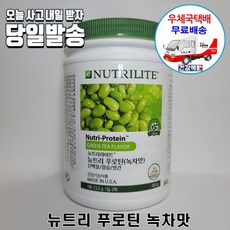 암웨이 뉴트리 푸로틴 녹차맛 (450g) + 사은품 (사무용볼펜) [우체국택배]