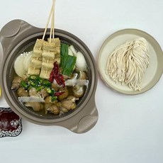 국내산 시원 칼칼한 맛 술안주 반찬 백골뱅이탕 밀키트 세트(백골벵이 어묵 야채 면사리 등), 1개