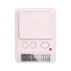 셀링랩 버튼식 스톱워치, 1개, 핑크