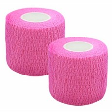 파라오스포츠 라텍스프리 저자극 뮬러 볼링 리프팅테이프, 핑크, 2개