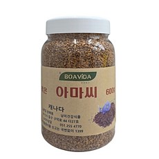 아리랑여인 보아비다 볶은 아마씨 600g, 1개, 1g
