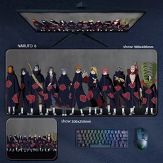 나루토 마우스 패드 애니메이션 게임 2차원 크리 에이 티브 데스크 키보드 맞춤형 만화 도매, 02 800X300X3, 27 NARUTO-06
