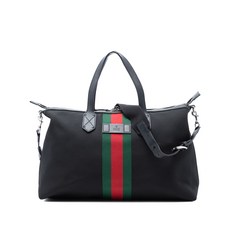 구찌 중고 2016-2026 Techno Canvas Web travel bag
