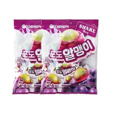 오리온 포도알맹이, 216g, 16개
