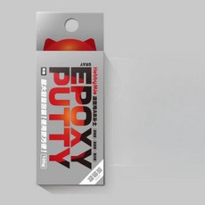 에폭시 페이스트 노란색 회색 플라스틱 모델 모형 채우기 수리 도구 공예 건물 안료, 2. gray, 1개