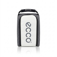 ECCO 에코 그레이 하이브리드 골프화 신발주머니 골프화가방, 그레이화이트