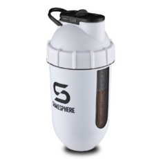 쉐이크스피어 오리지널 뷰 노볼 쉐이크통 쉐이커 프로틴쉐이커, 뷰 매트화이트, 700ml, 1개