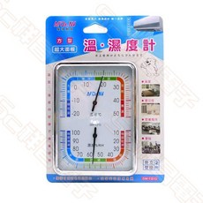 Dr.AV 聖岡科技 GM-1310 方形溫濕度計, 1個