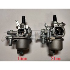 三菱適用 浮子式化油器 TB43/TU43/TL43 二行程割草機化油器 上油壺, 孔徑16mm加購空濾器(不含螺絲), 1個