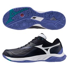 美津濃71GA231346 WAVE FANG 2羽毛球鞋，輕量透氣，緩震耐磨，專業羽球運動鞋