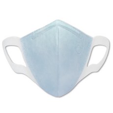 友你*康匠 兒童立體彈性棉口罩 (慵懶貓 羅伯兎 甜點車車), 大人立體藍色(有鼻樑), 1個, 50片