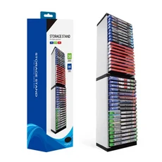 PS5 게임 CD 박스 브래킷 거치대 3 디스크 스토리지 타워 선반 One 콘솔 스탠드 액세서리., 01 as shown
