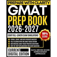 (영문도서)GMAT Prep Book 2026-2027: With Proven Strategies Comprehensive Questions Full-... Paperback, Independently Published, English, 9798241569929
