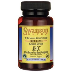 SWANSON 斯旺森 AHCC迅禦醣防禦素膠囊, 60顆, 1罐