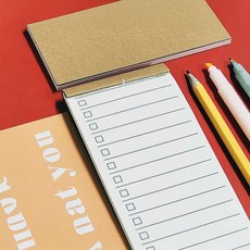 찢어쓰는 메모지 투두리스트 스케줄러 일정 직장인 책상 수첩 업무정리