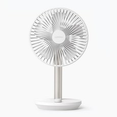 LUMENA FAN STAND 4 隨行桌扇 7吋 遙控 13M 送風距離 BLDC 馬達 20小時續航, STAND4, 純白