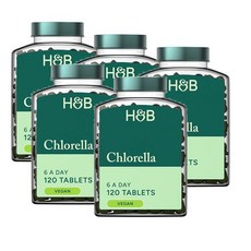 홀랜드앤바렛 클로렐라 타블렛 Holland & Barrett Chlorella, 5개, 120정