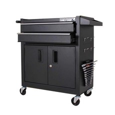 이동형 작업대 연장 공구함 정비 캐비닛 철제 다이 TZ8 블랙, 1개, 상세페이지 참고