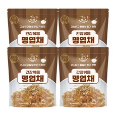 건어물밥상 간장볶음 명엽채, 4개, 60g