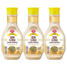 오뚜기 참깨드레싱, 245g, 3개