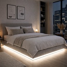 카로히포 잘라쓰는 LED 동작감지 센서등 줄조명 1M, 화이트, 1개