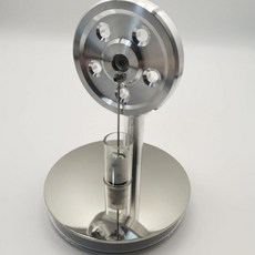 스털링 엔진 모델 저온 생일 선물 증기 수제, 1개, 2. 녹색