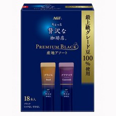 ChottoZeitakunaKohiten 頂級黑咖啡產地綜合, 1個, 18入, 2g
