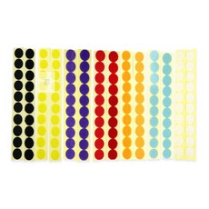 토탈셀링 원형 벨크로 20mm 원형보들이, 검정