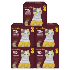 시크릿데이 미피 유기농 입는오버나이트, 중형, 4개입, 5팩
