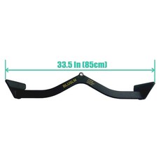 케이블 머신용 풀다운 바 LAT 부착물 T V 등 삼두근 근력 운동 핸들, BL 6plus