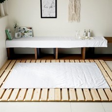 사우나 욕실 타올매트 플러피 솔리드 3size/4color, 화이트, 화이트, 1개