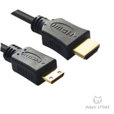 [마누상점] pc케이블 빔프로젝터케이블 HDMI분배기 미니 HDMI 케이블