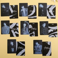 桃園出貨- STRAY KIDS特别版专辑HOP合 黄铉辰 FELIX 方灿 HAN 同款小卡, M, 1個