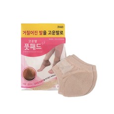 웰빙헬스 고운발 풋패드 발뒤꿈치양말 뒤꿈치보호, 2개입, 6개