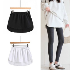 레이어드 이너 히든 언더티 밑단 레이어패널 스커트 이너패치 맨투맨 레이어패널