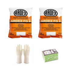 아덱스 FG4 고탄성 방수 줄눈 시멘트 시공세트, 화이트, 2개