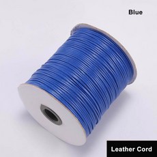 1/1.5mm 칠 로프 실 끈 왁스 코드 용품 보석 꼬임 만들기 면 10m 가죽 팔찌 구슬 2mm 마크라메 공예, 1개, 04 blue