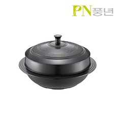 PN풍년 전통 가마솥 인덕션 IH 인덕션용 냄비 솥 누룽지 통주물, 풍년 전통 가마솥 궁 (24cm), 본상품선택