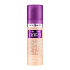 Covergirl Simply Ageless Skin Perfector Essence Foundation 80 Deep Tinted Skincare Makeup Hybrid, 20 Light, 20 Light, 1