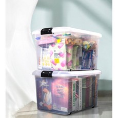 트레인 리빙박스 100L 정리정돈 잘하는법 대용량 정리함 용량55L바퀴없는투명2개, 1개, 145L 78x56x46cm 3개