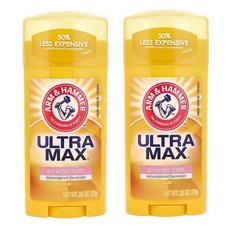 암앤해머 울트라맥스 여성용 데오드란트 파우더 프레시 73g 2개