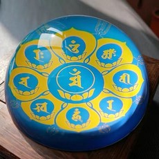 【沁月珠華】文殊菩薩楞嚴咒擺件 中國風水晶鎮紙 書法創意鎮尺壓尺 文房四寶鎮紙擺件, 文殊咒, 1個