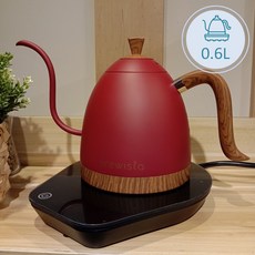Brewista Artisan 溫控手沖咖啡壺 600ml 胭脂紅