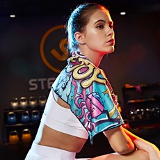 WEGO 루파 스포츠 아이스 타월, B타입 (3종), 1세트, 혼합색상